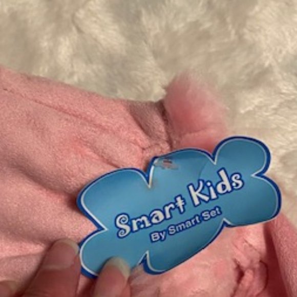 Smart Kids Pink Hat and Mitts Set Faux Suede Girls Size 7-14 NWT - Picture 3 of 8